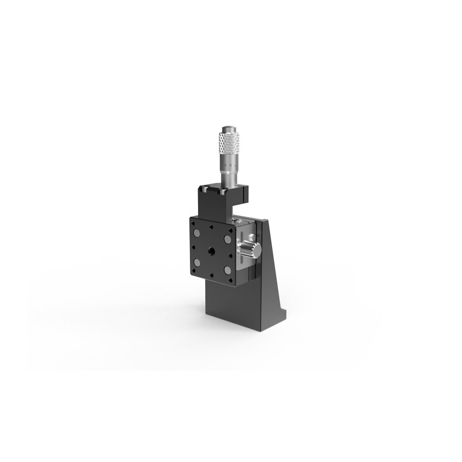 Z轴交叉滚柱式手动位移台 台面尺寸40x40mm 行程±6.5mm
